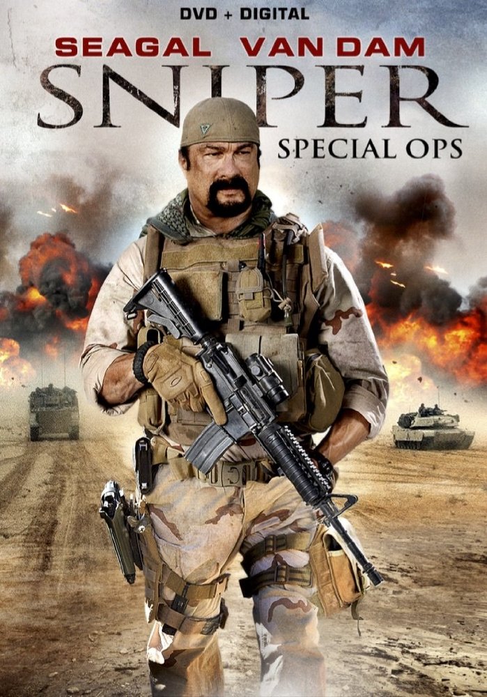 STEVEN SEAGAL Teams Up With ROB VAN DAM For The Action Thriller SNIPER