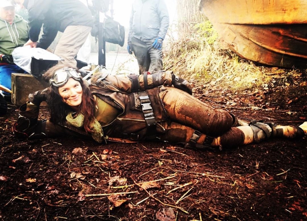 Poster For PostApocalyptic Actioner SCORCHED EARTH Starring GINA