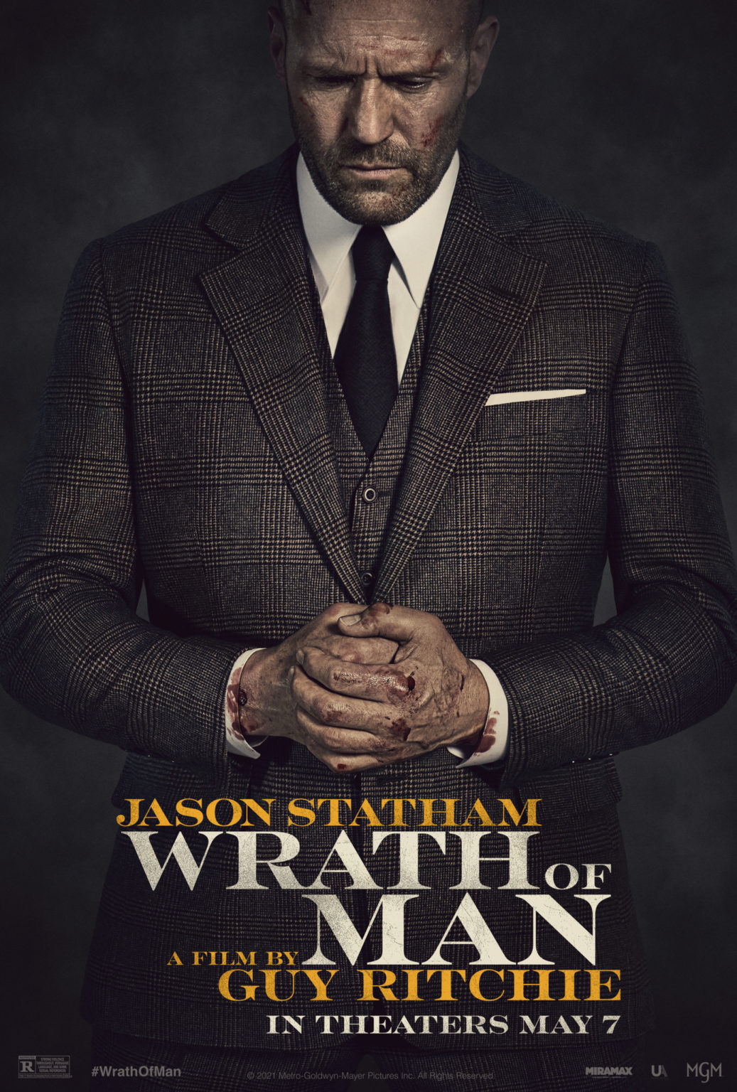 Poster For GUY RITCHIE'S WRATH OF MAN Starring JASON STATHAM &amp; JOSH