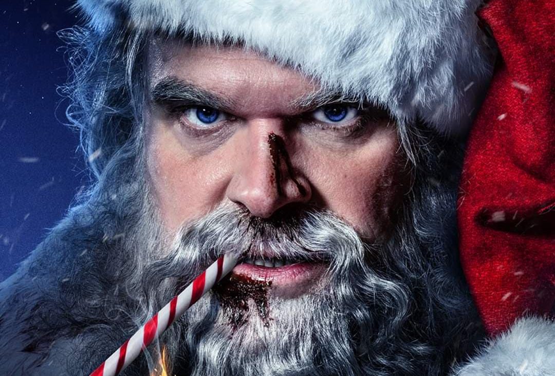 Poster For Violent Night Starring David Harbour As Santa Claus. UPDATE