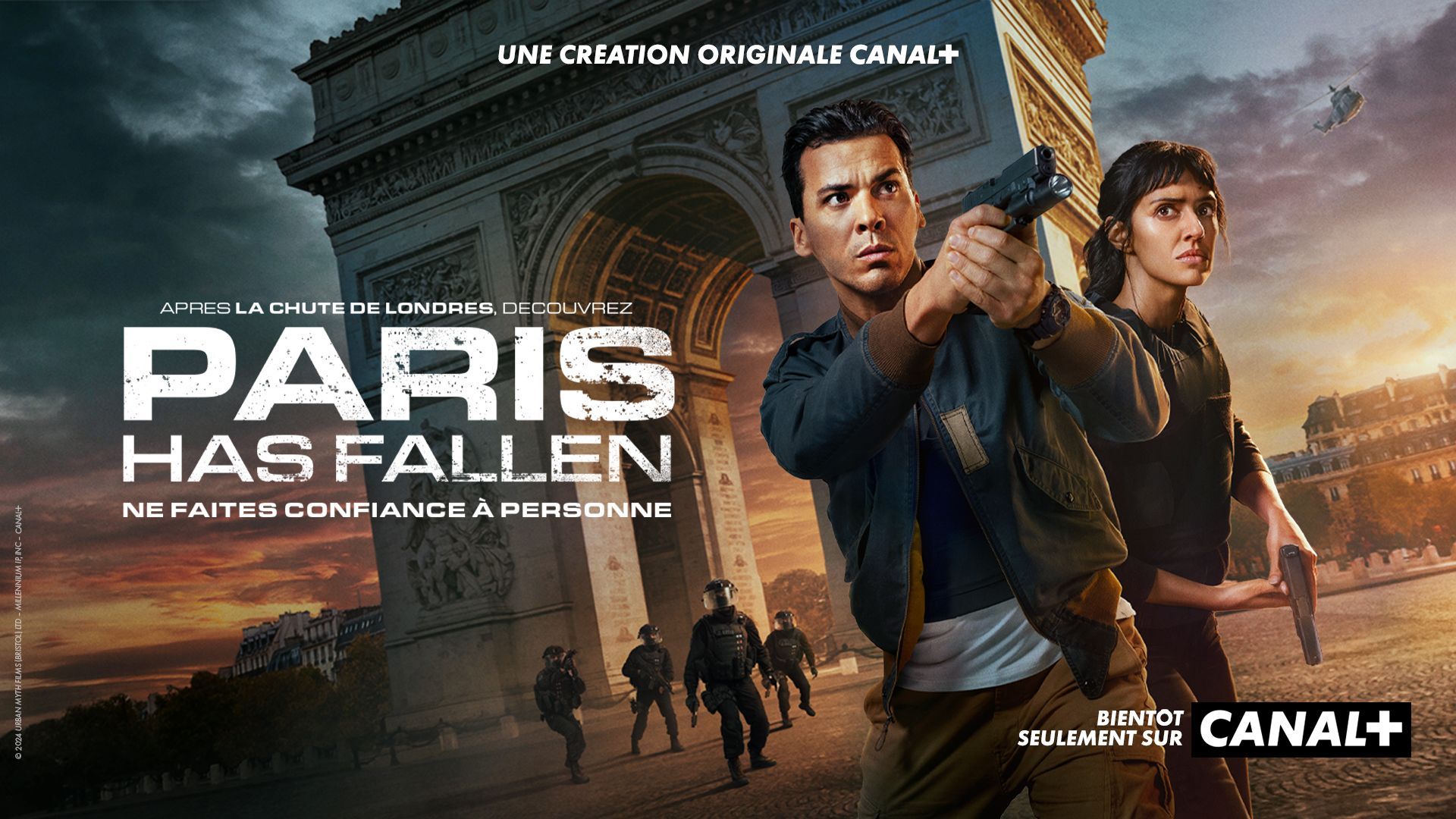 Poster For Paris Has Fallen TV Series Produced By Gerard Butler. UPDATE ...